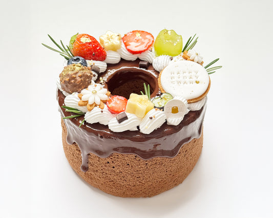 25% Frosted Chiffon Cake (Customise Cake)