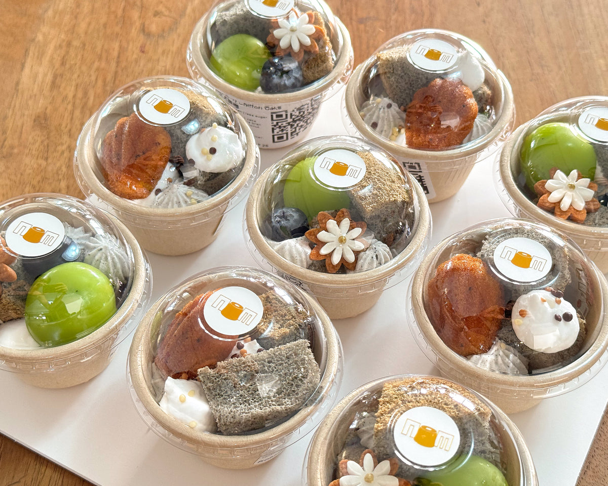 Petite Chiffon Cups (Box of 9)