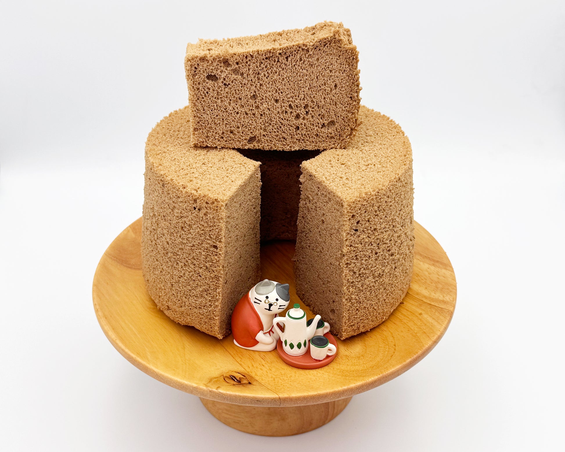 Naked earl grey chiffon cake